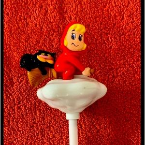 1998 Wendy & Cat Pencil Topper Burger King EUROPE 3 BAGS Casper Meets Wendy RARE